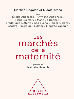 cover image of Les Marchés de la maternité